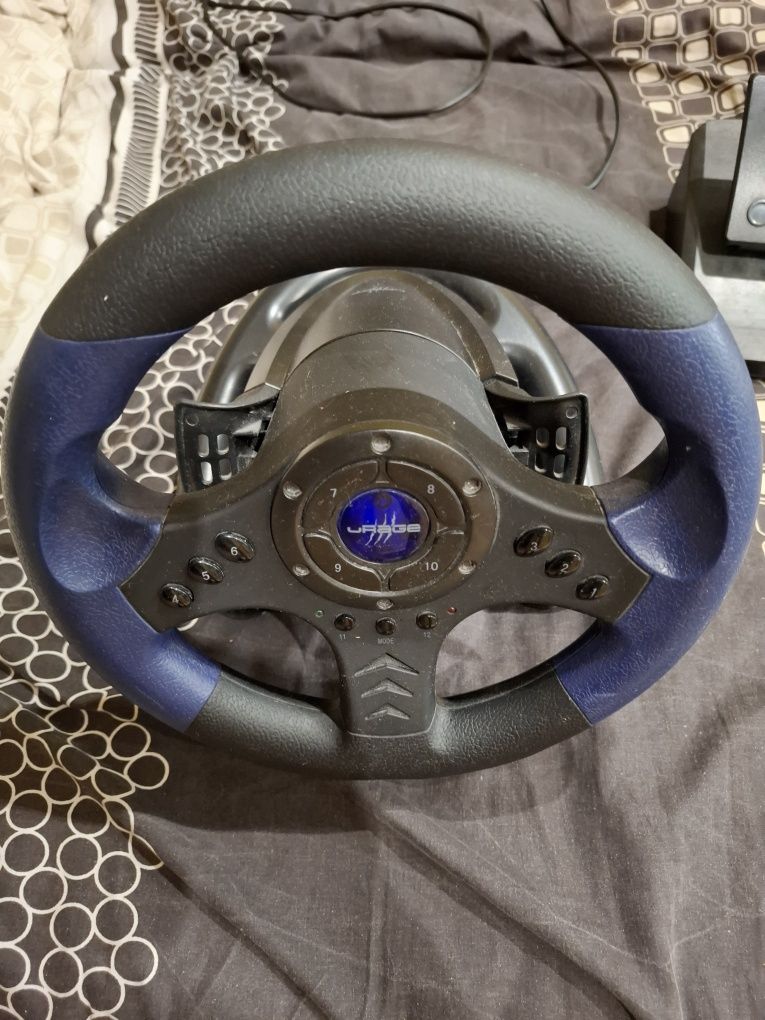 Геймърски волан urage hama gripz 500