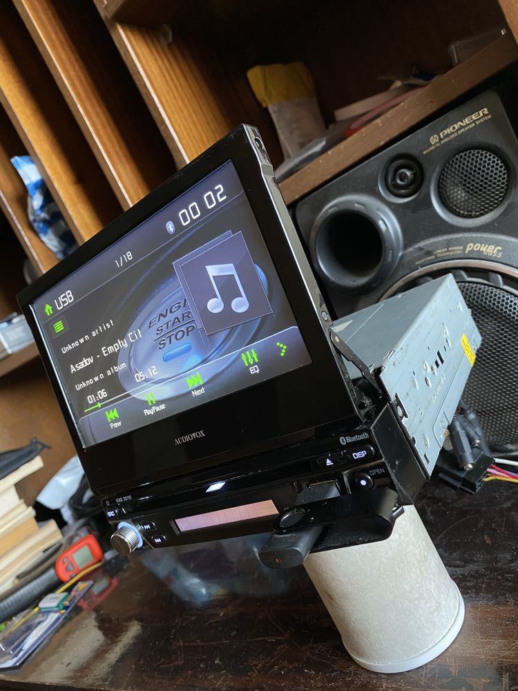 AUDIOVOX (Germany) - DVD BLUETOOTH USB CD mp3 плеър за кола сд радио