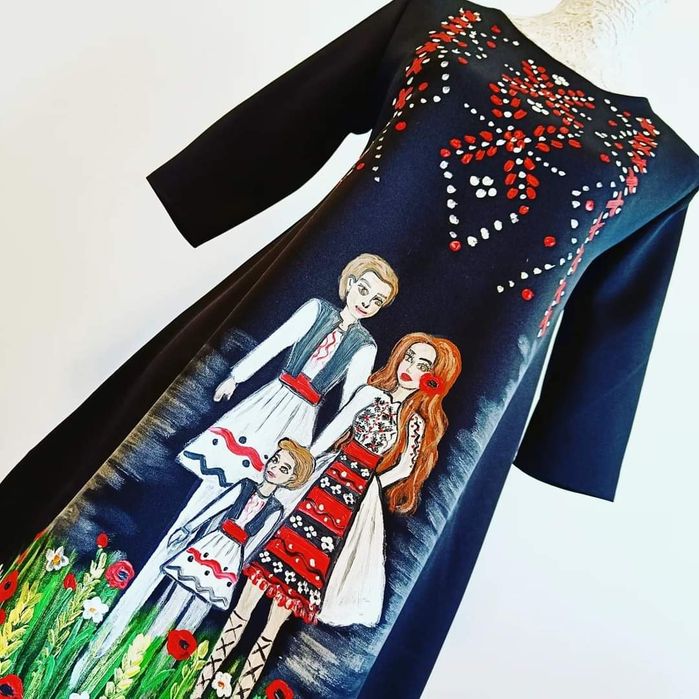 Rochie cuplu tradițional, port popular, familie