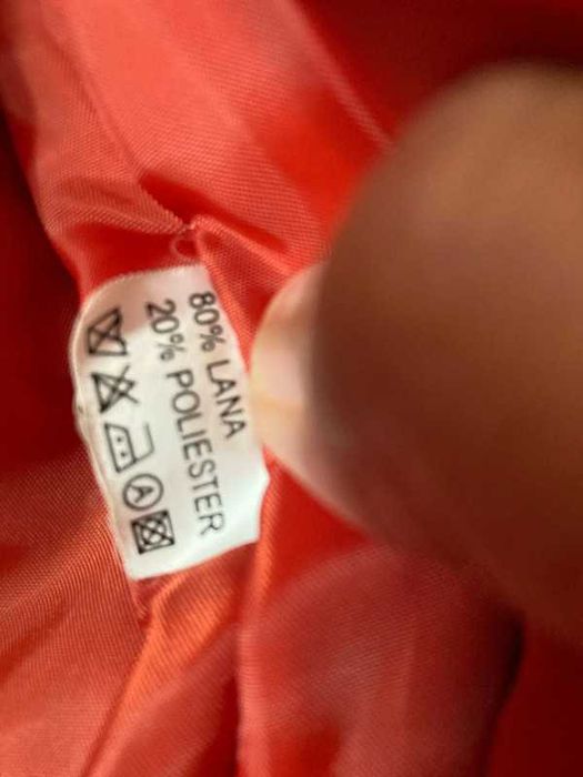 Palton din lana, masura 48