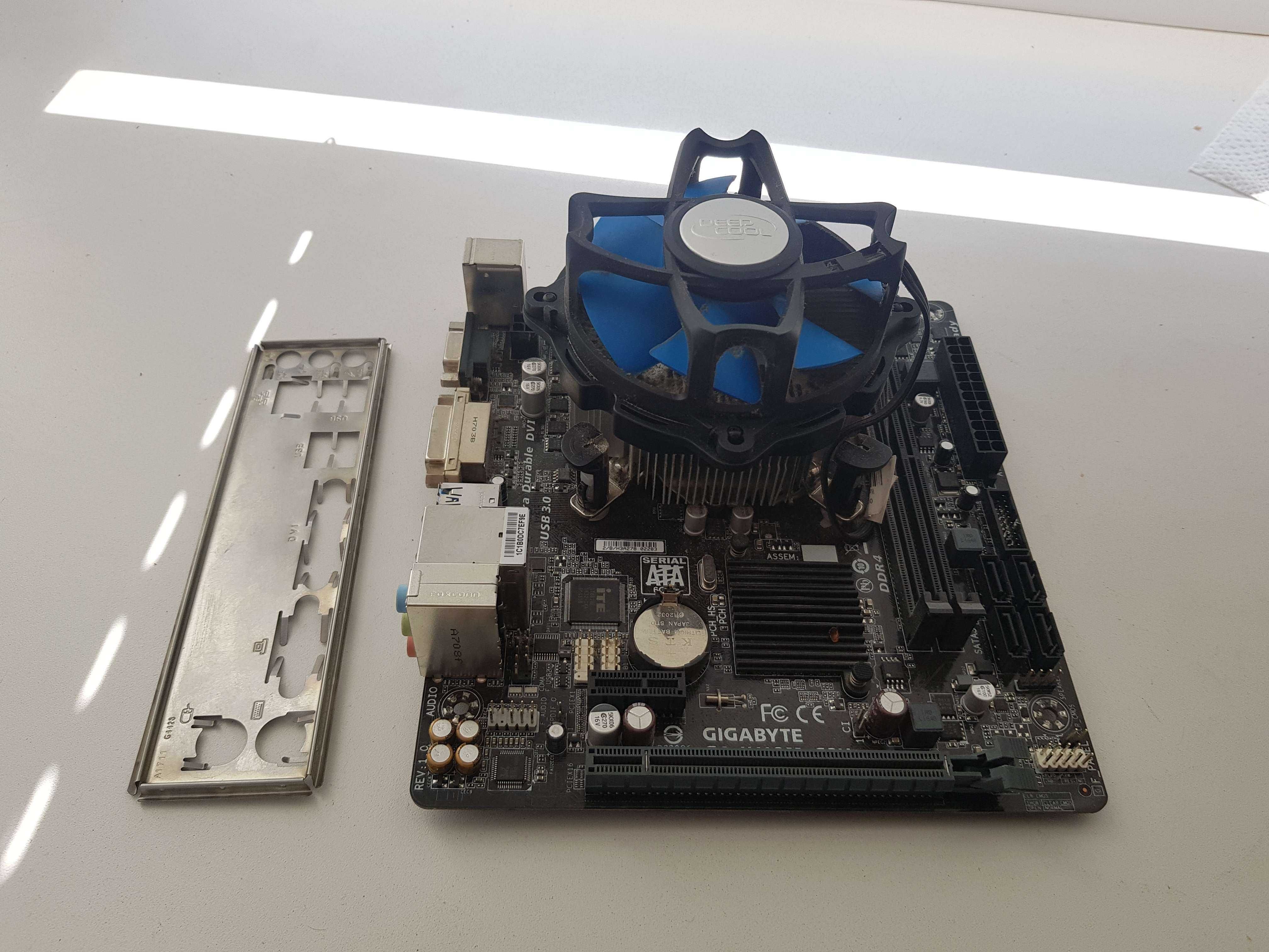 Материнская плата h110 + i5 7500