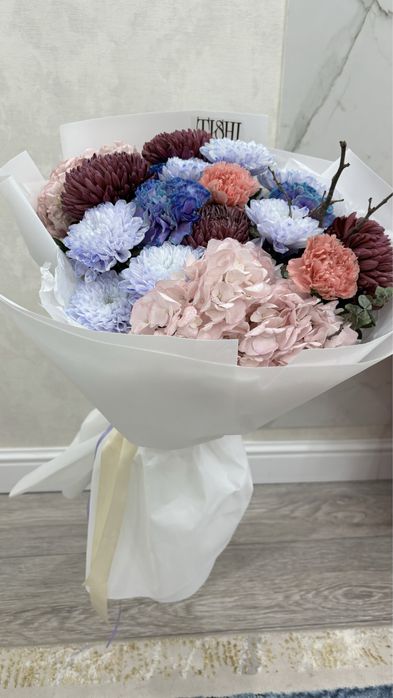 Цветы не завяли, живые, в хорошем состоянии. 8тыс тг