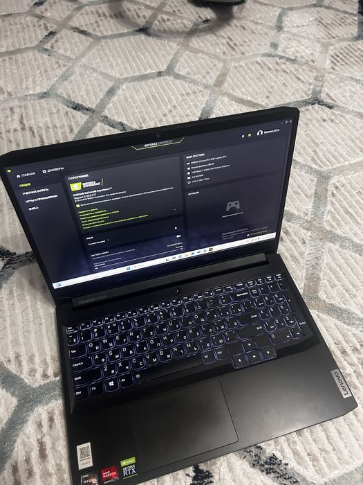 Продаи ноутбук lenovo idipad gaming 3