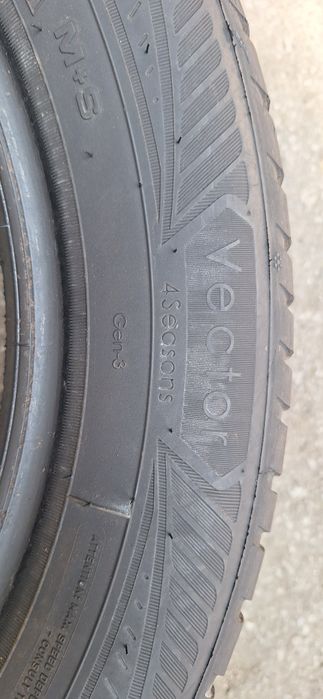 7мм! 205 55 16 Goodyear vector 4seasons