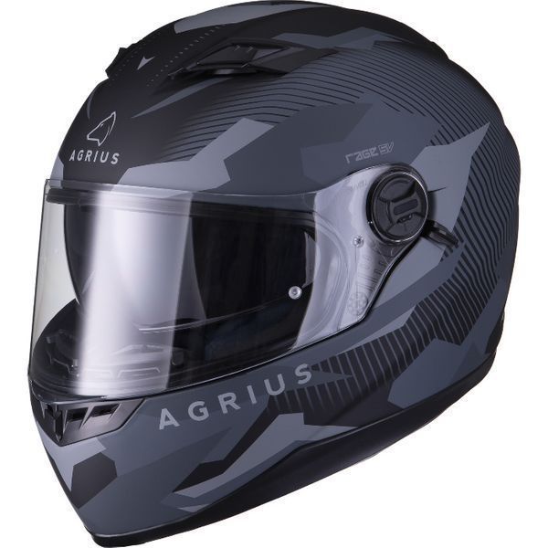 Casca Moto NOUA pe negru mat cu ochelari soare si 4 STELE SHARP, S-XL