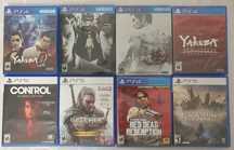 Игры на Playstation 4 и 5.  Обмен не интересует.