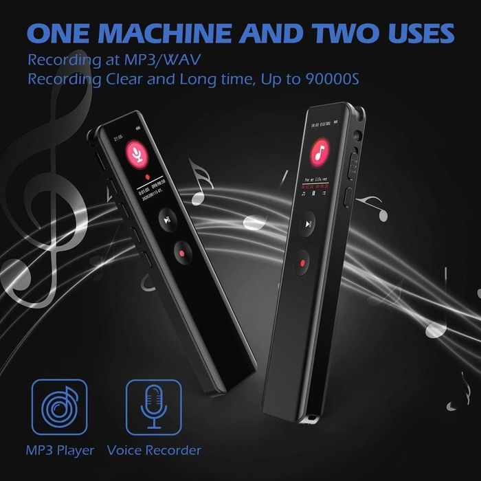 Диктофон + MP3-плеер Remax RP3 64GB — Hi-Res Audio. Есть доставка