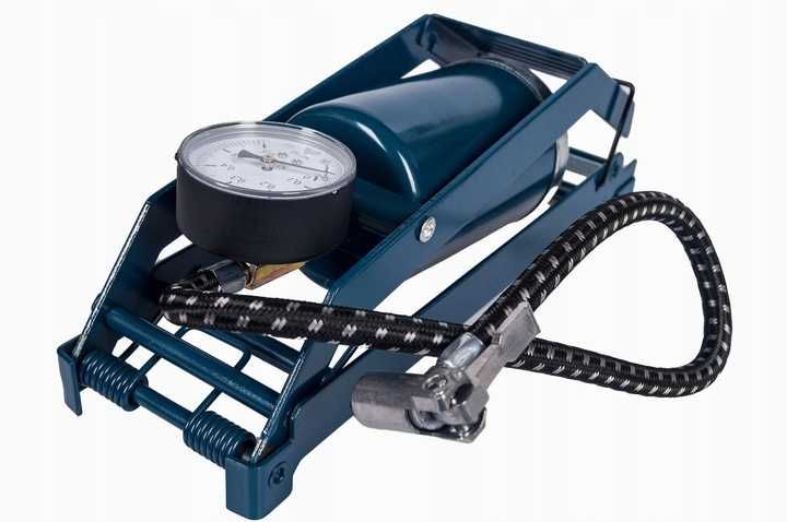Pompa auto actionata cu piciorul cu manometru (48302)