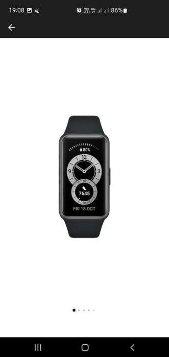 Brățară  Fitness Huawei 6 Band , Black