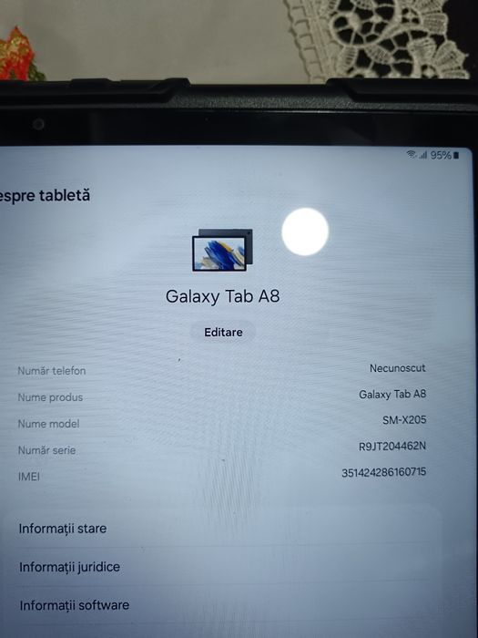 Samsung Tab A8 x205