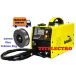 Aparat sudura cu fir argon CO2 fara gaz MIG 160i +sarma FLUX 0.8mm 5kg