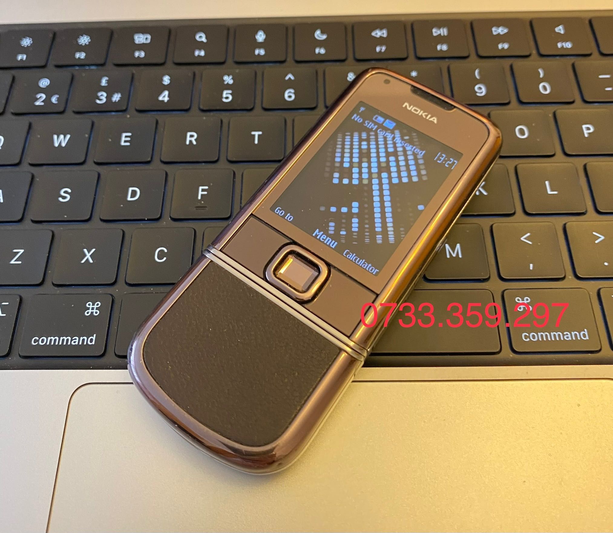 NOKIA 8800 ARTE Sapphire RARITATE ! Telefon vintage colectie