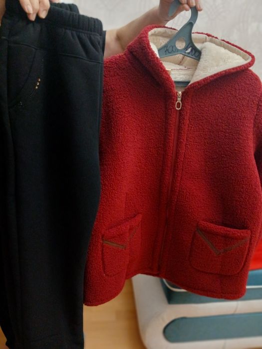 Толстовка с начесом и брюки