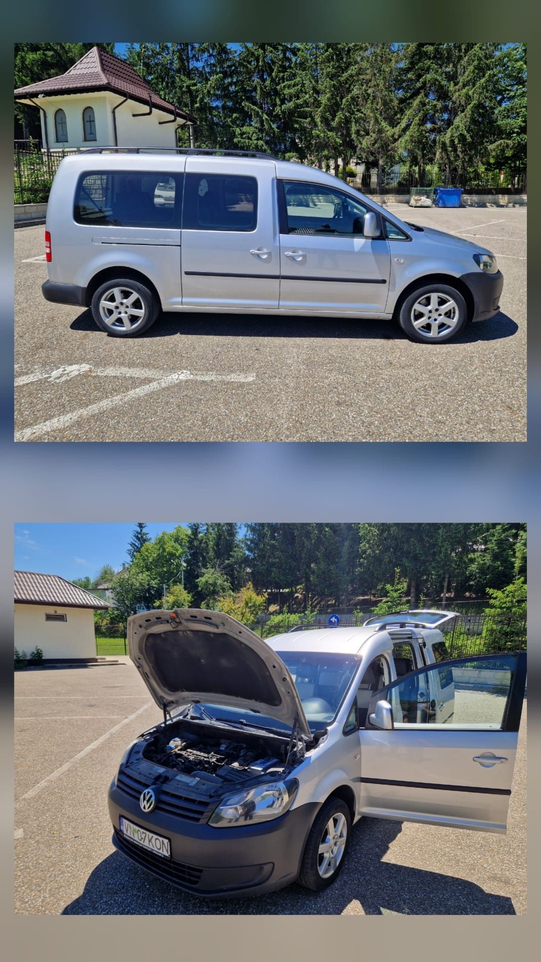 Wolkswagen Caddy 1.6-MAXI 7 locuri
