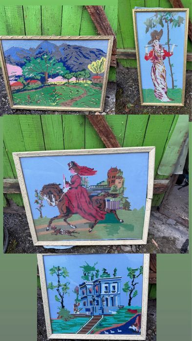 Гоблени ръчна изработка.