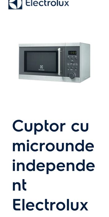 Cuptor microunde  grill Eletrolux