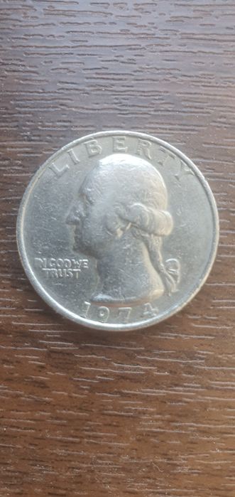 Sfert de dolar american 1974 – Monedă de colecție