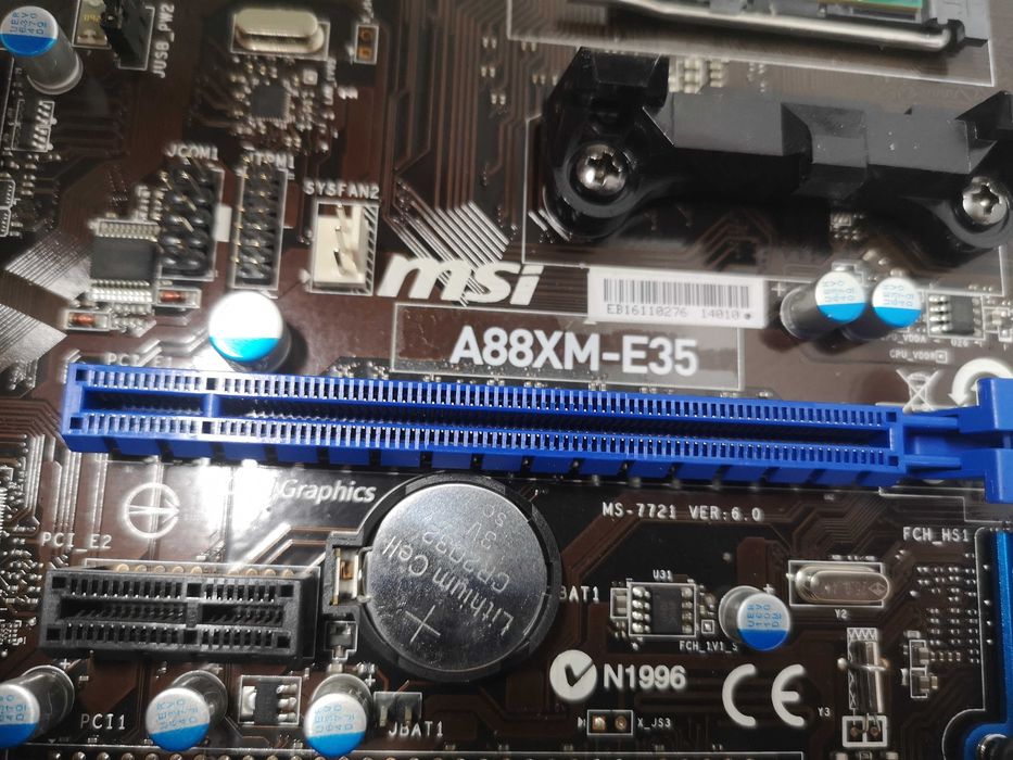 Дънна платка - MSI A88XM-E35