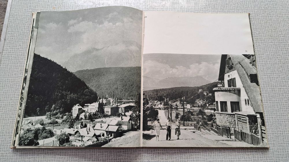 Romania ilustratii foto din Carpatii din perioada PCR Comunism , 1963