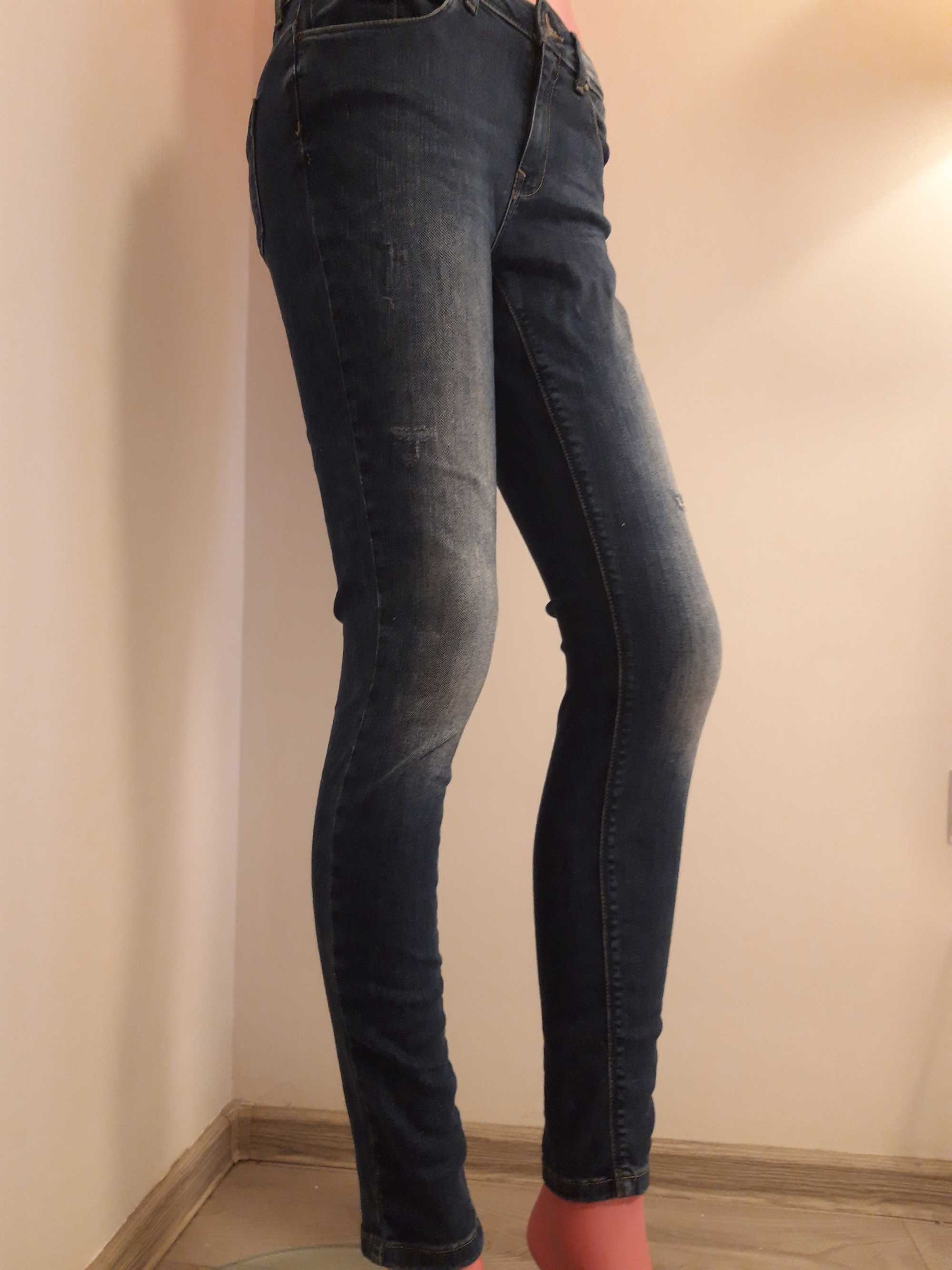 Blugi/Jeans dama drepti si rupti originali - lot 6 perechi S/M