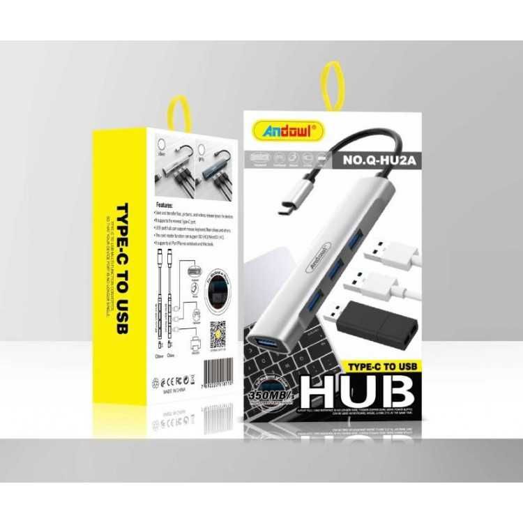 Hub USB TIP C 4 Port USB 3.0 Spliter USB Splitter USB Hub USB TYPE C