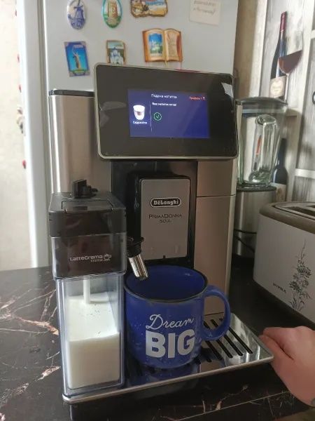 Кофемашина DeLonghi Primadonna Soul ECAM610.75.MB ! Высшее качество!