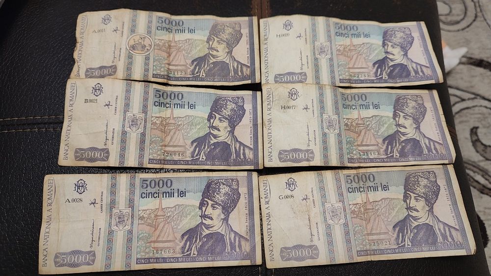 Bancnote vechi cu Avram Iancu