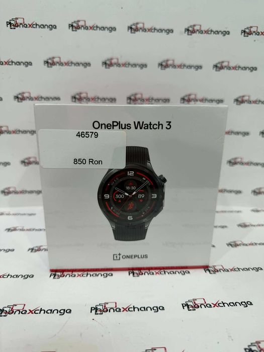 Oneplus Watch 3 Obsidian Titanium Sigilat
