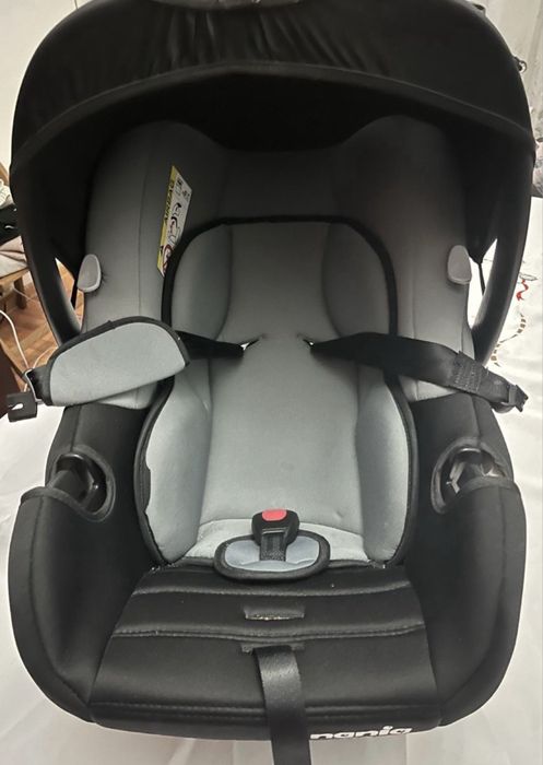 Carucior 3 in 1 Nania Giulia + Scaun auto pt bebe 0-6 luni
