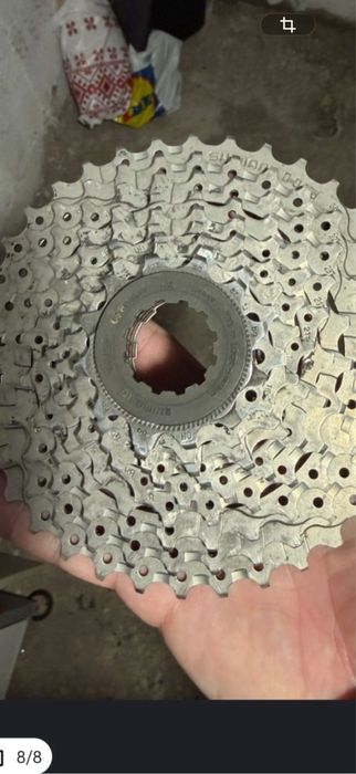 Set Shimano Alivio+Pinioane+Lant/9viteze