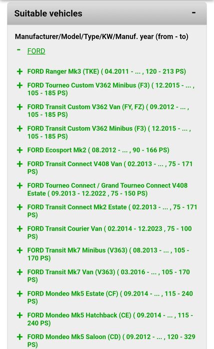 TPMS Сензор Датчик за Форд