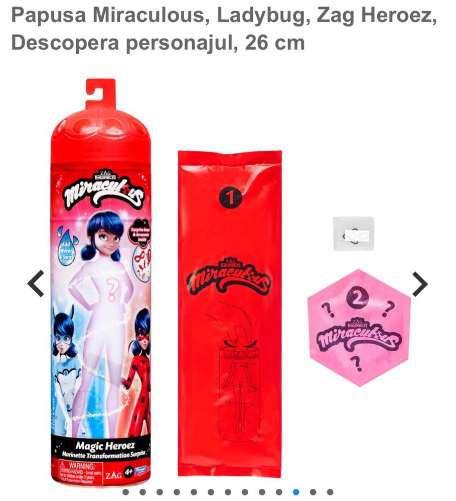 Papusa Miraculous, Ladybug si Motan Noir