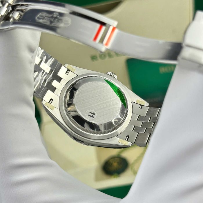 rolex datejust 36mm сребро/4