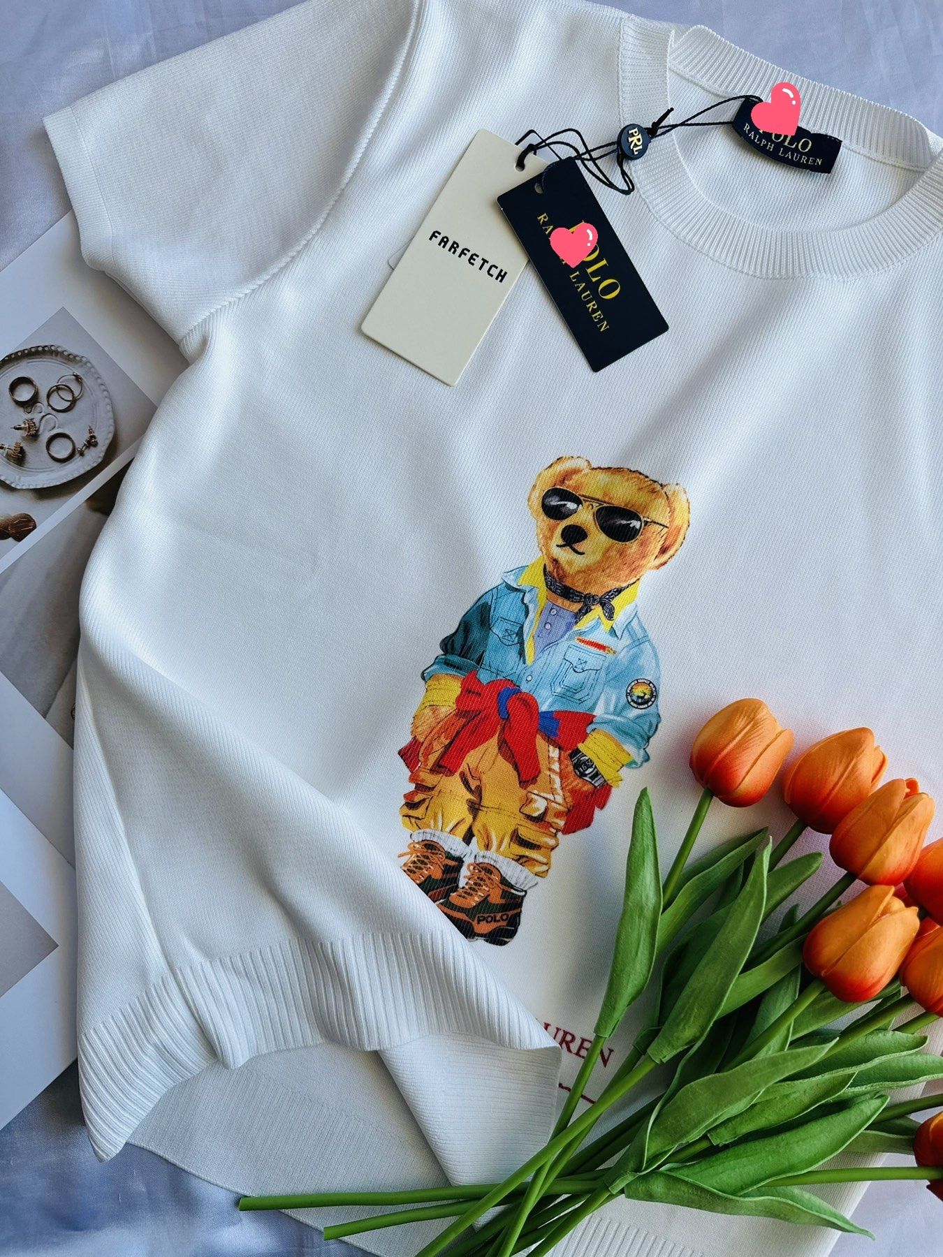 Дамска тениска Polo Bear Ralph..
