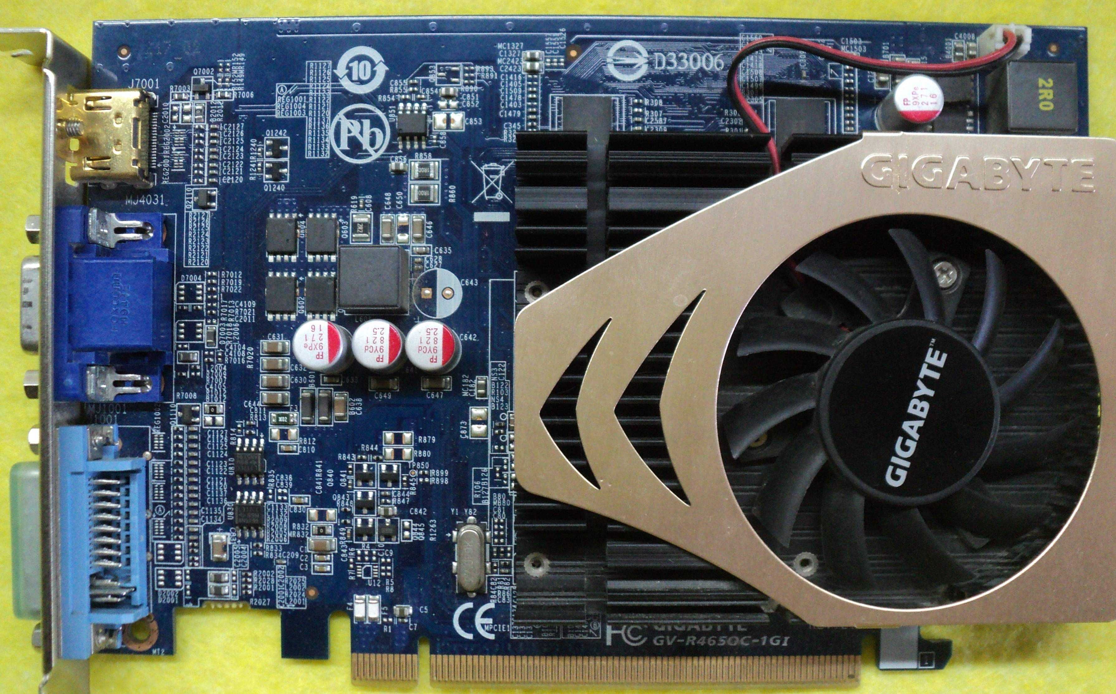 Placa Video PCI-Epress ATI Radeon HD 4650 1 Gb