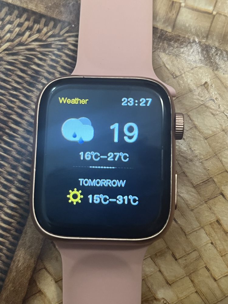 eWatch series 8 45мм rosegold