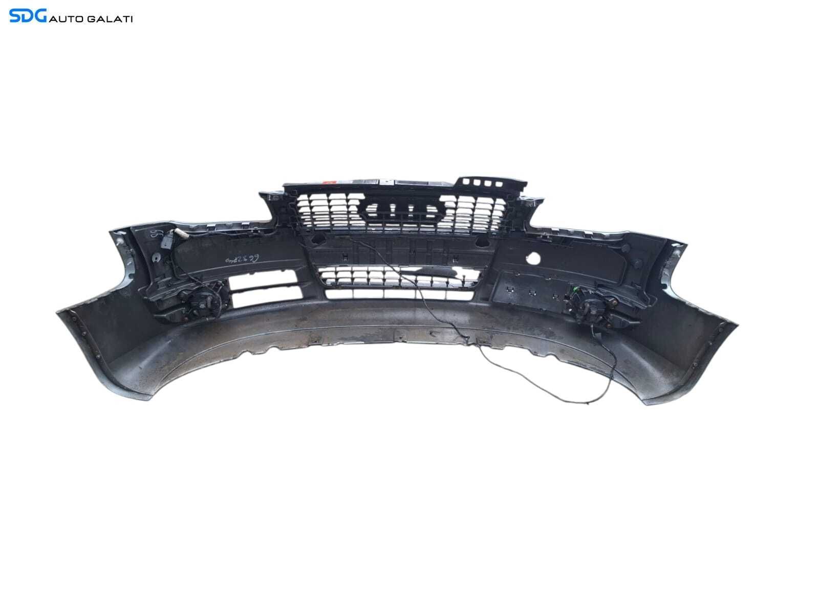 Bara Spoiler Fata cu Grila Emblema Grila Grile Proiector Proiectoare Audi A4 B7 2004 - 2008 (grila este cu defect) [LC0751]