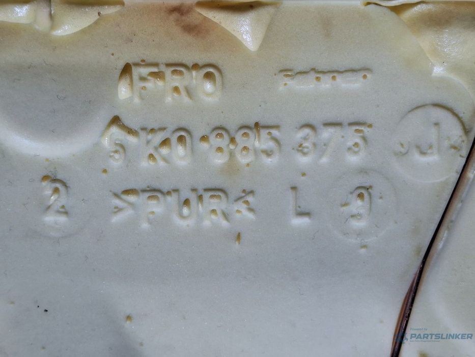 Bancheta sezut VOLKSWAGEN GOLF VI 5K1_ 2011 TDi BlueMotion CAYC 77KW|105HP 2011