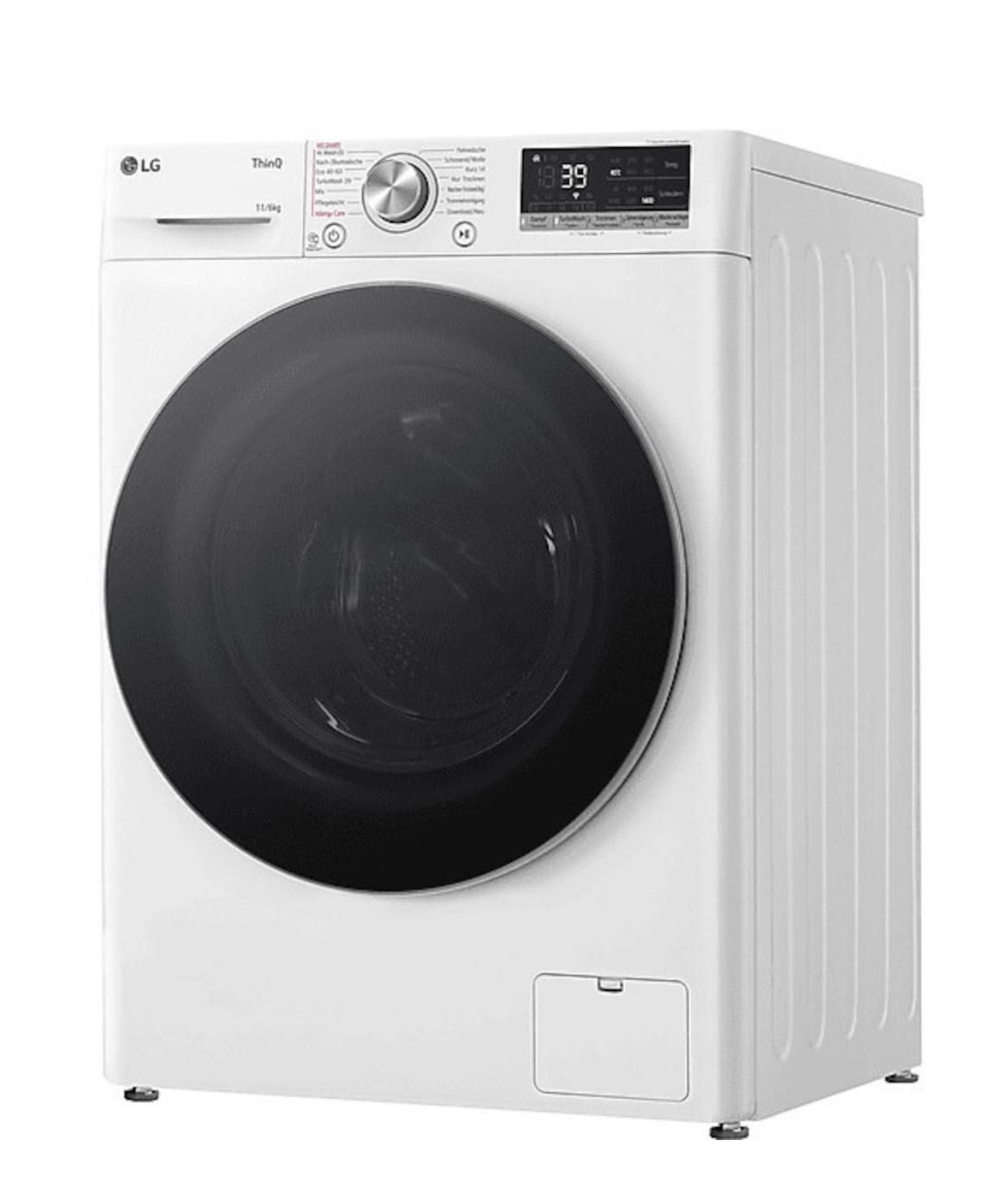 LG W4WR70E6Y Mașină de spălat uscător cu încărcare frontală 11-6kg