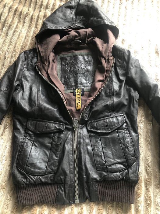 Дамско кожено яке Superdry