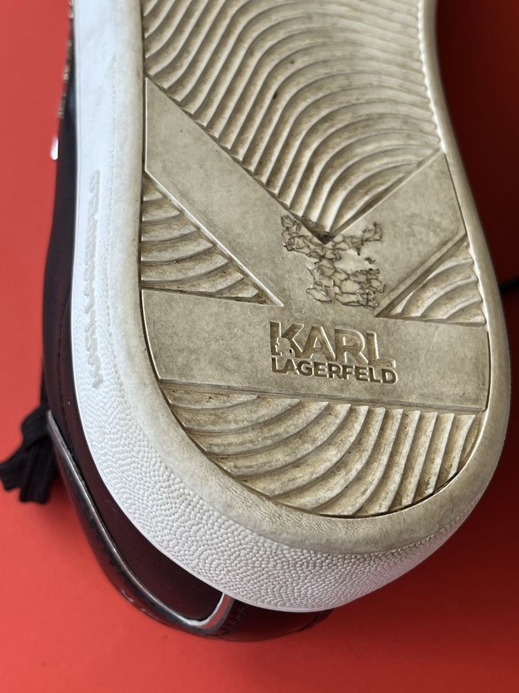 Karl Lagerfeld : Кожени кецове 43 номер / Оригинал