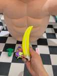 Cutit Butterfly plastic in forma de banana