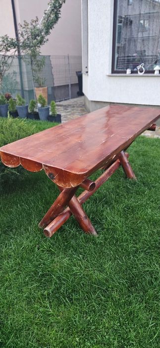 Mobilier gradina din lemn masiv
