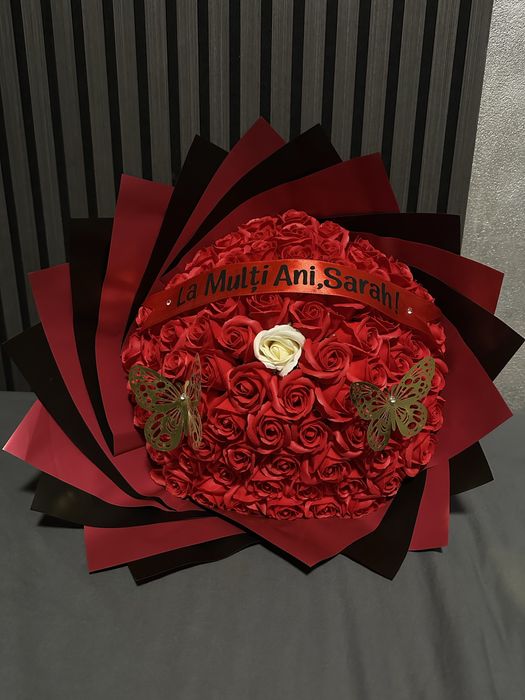 Buchete Personalizate Flori de Săpun,Transport rapid in toata Romania