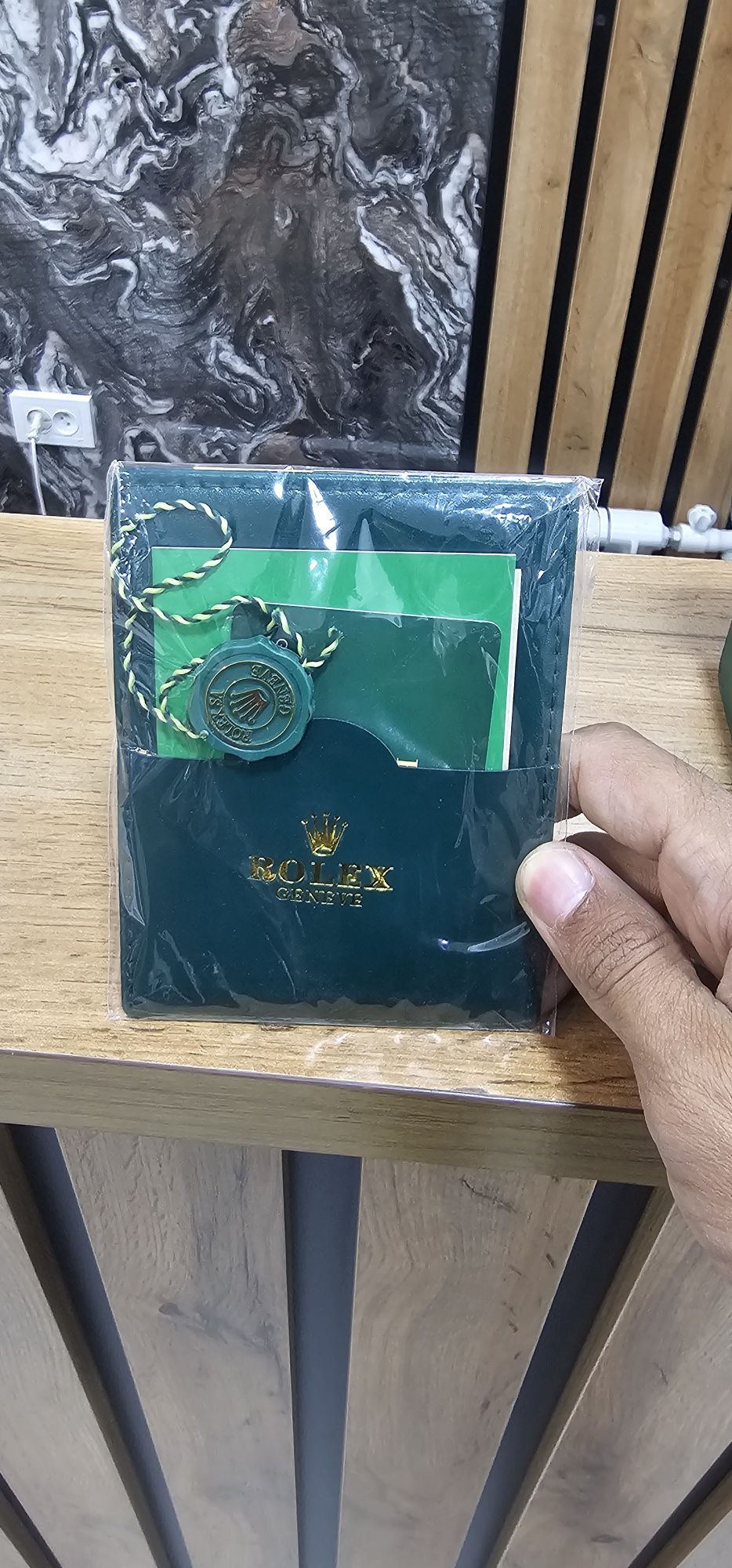 ROLEX Ayollar Qol soati korobka dokumentlari blan