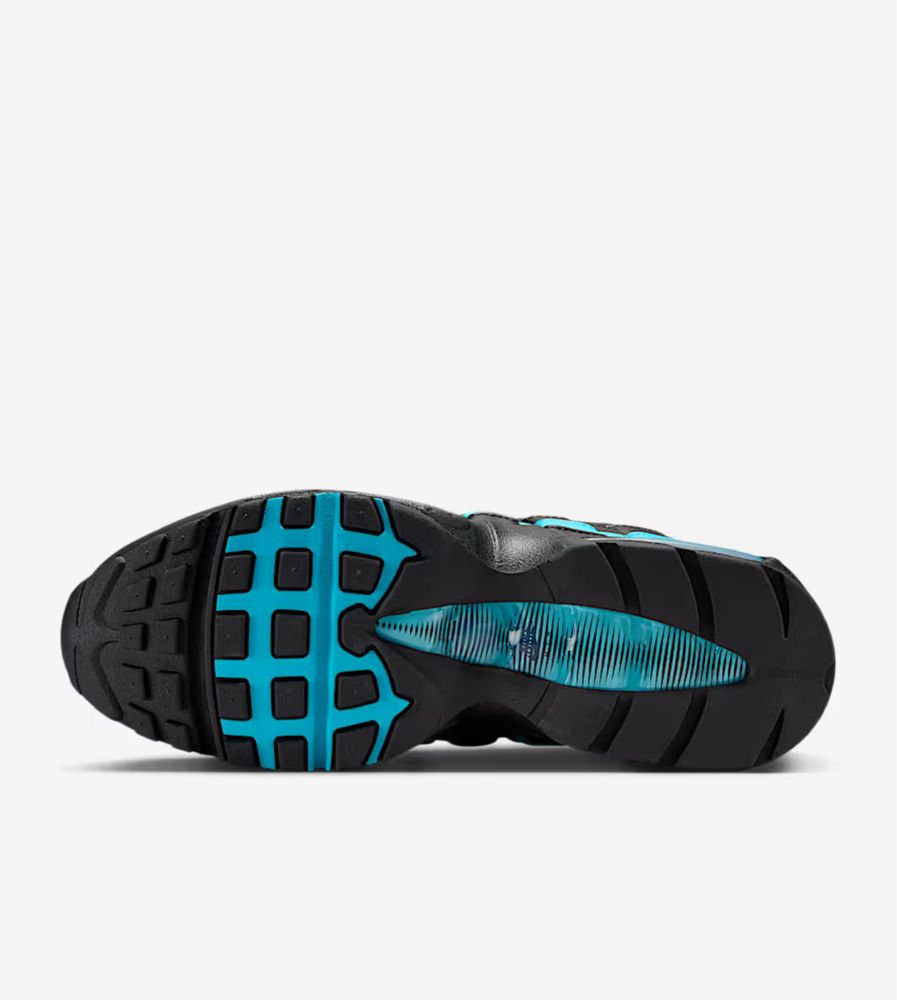 Nike Air Max 95 Blue and Black seriess