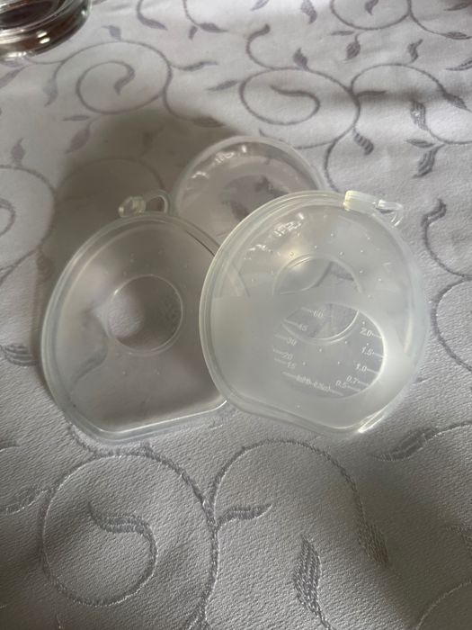 set cupe colectare lapte sân + apărătoare sân