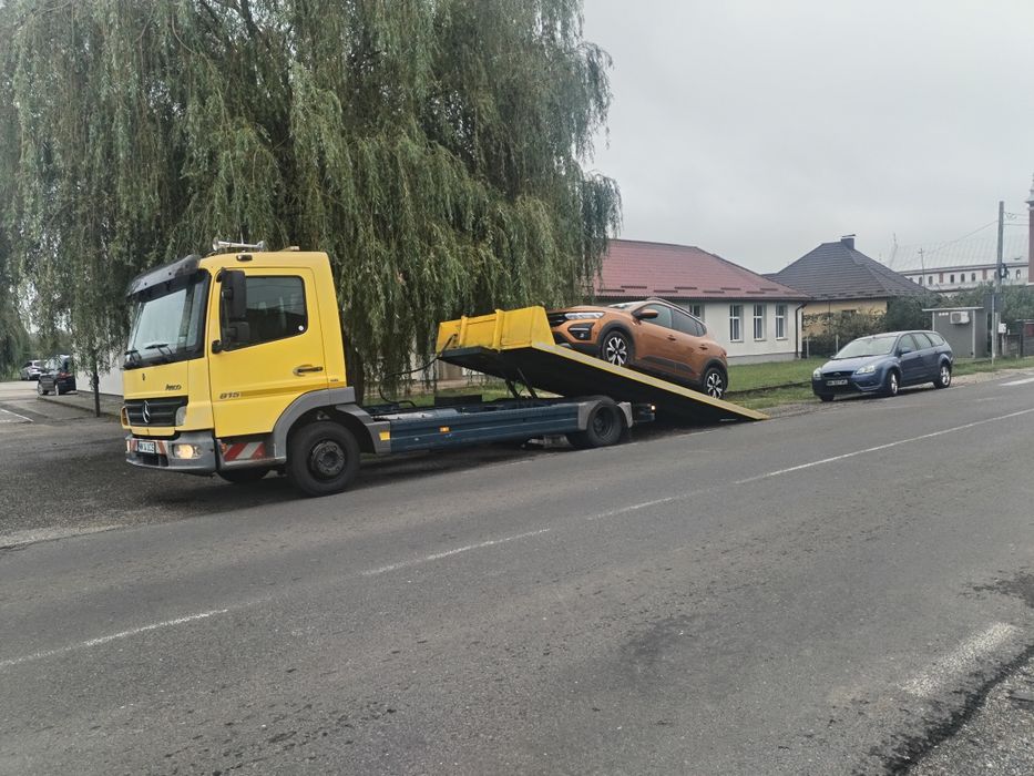 Tractari auto , Asistenta rutiera , Transport auto non-stop