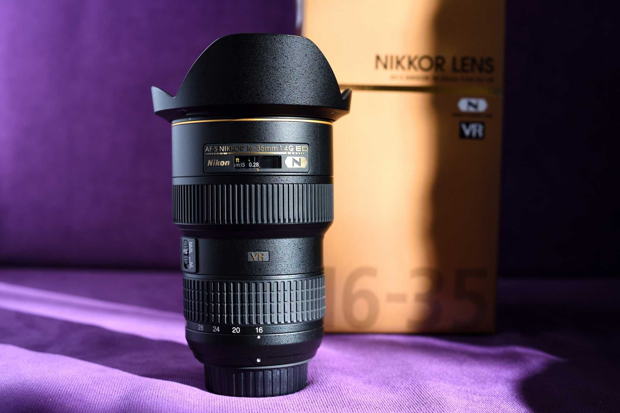 Nikon AF-S 16-35mm f/4G ED VR NIKKOR, nou, desigilat, made in Japan