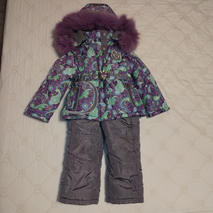 Детский зимний комбинезон 3в1